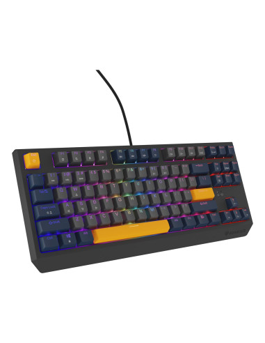 Genesis Thor 230 Tkl Klawiatura Gaming Usb Qwerty Angielski Niebieski