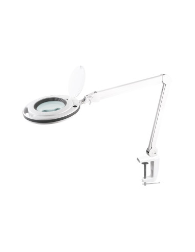Lampa Warsztatowa Z Lupą Rebel 5D 10W 6500 K