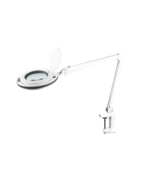 Lampa Warsztatowa Z Lupą Rebel 5D 10W 6500 K
