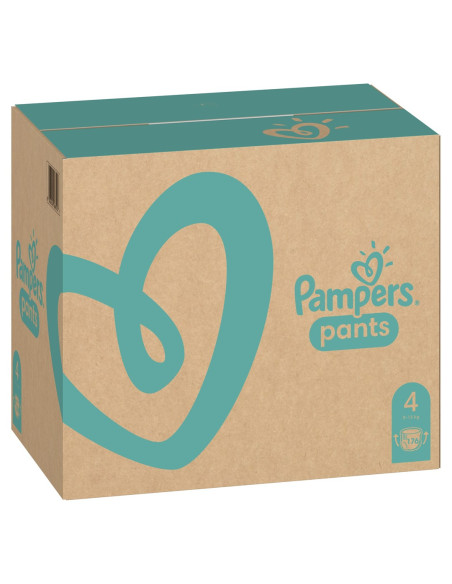 Pampers Pieluchomajtki Mth Rozm 4, 9-15Kg, 176Szt