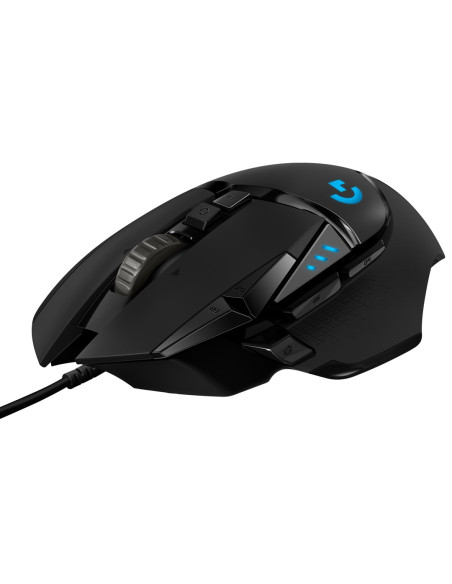 Logitech G G502 Hero Myszka Po Prawej Stronie Usb Typu-A Optyczny 25600 Dpi