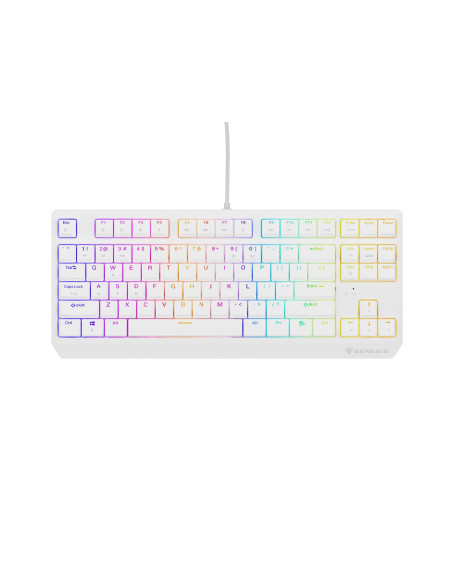Genesis Thor 230 Tkl Klawiatura Gaming Usb + Rf Wireless + Bluetooth Qwerty Biały