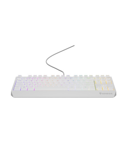 Genesis Thor 230 Tkl Klawiatura Gaming Usb + Rf Wireless + Bluetooth Qwerty Biały
