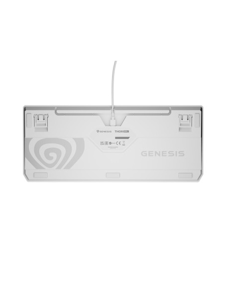 Genesis Thor 230 Tkl Klawiatura Gaming Usb + Rf Wireless + Bluetooth Qwerty Biały