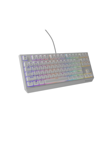 Genesis Thor 230 Tkl Klawiatura Gaming Usb + Rf Wireless + Bluetooth Qwerty Biały