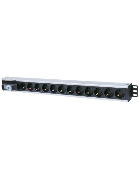 Listwa Zasilająca Rackowa 19"  Niemiecki Typ Gniazd (1.6M) Intellinet