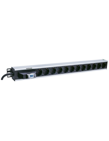Listwa Zasilająca Rackowa 19"  Niemiecki Typ Gniazd (1.6M) Intellinet