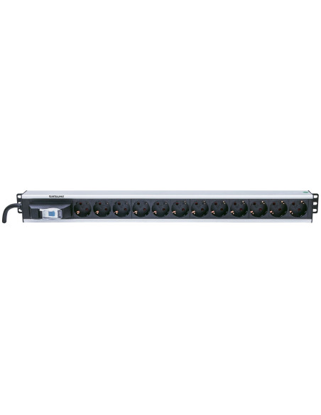 Listwa Zasilająca Rackowa 19"  Niemiecki Typ Gniazd (1.6M) Intellinet