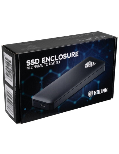 Kolink Ko-M2Uc31 Obudowa Do Dysków Twardych Obudowa Ssd Czarny M.2