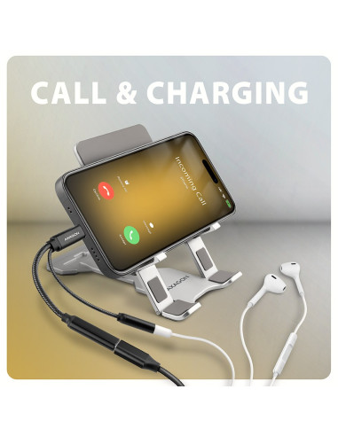 Axagon Ada-Hcpd Kabel Audio 0,1 M Usb-C, 3.5 Mm Usb-C Czarny