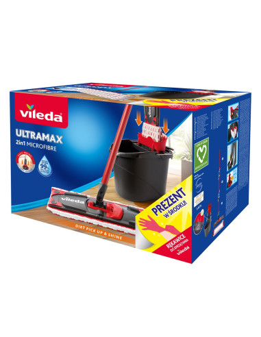 Mop Vileda Ultramax Box + Rękawice Gratis