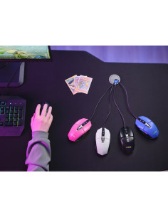 Mysz Gamingowa Trust Gxt109P Felox Biała 2