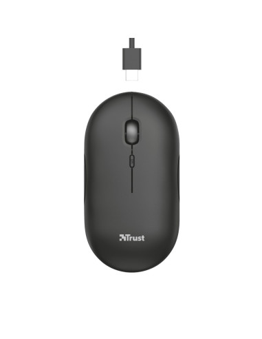 Mysz Trust Puck Rechargeable Wireless Ultra-Thin Black