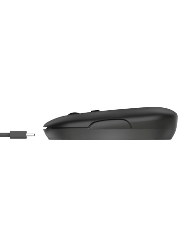 Mysz Trust Puck Rechargeable Wireless Ultra-Thin Black