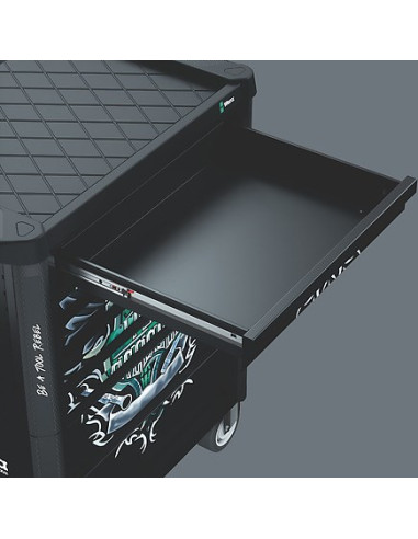 Wózek Warsztatowy 1 Tool Rebel 9700 Z Wyposażeniem, 78 Części