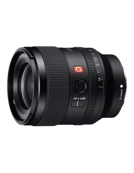 Sony Fe 35Mm F1.4 Gm Bezlusterkowiec Szeroki Obiektyw Czarny