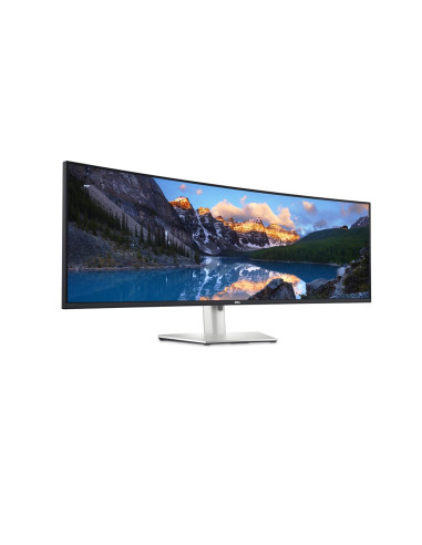 Dell Ultrasharp U4924Dw Led Display 124,5 Cm (49") 5120 X 1440 Px 5K Ultra Hd Lcd Czarny, Srebrny