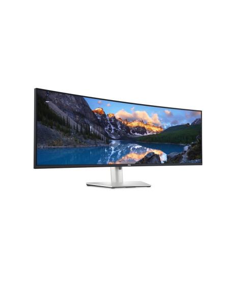 Dell Ultrasharp U4924Dw Led Display 124,5 Cm (49") 5120 X 1440 Px 5K Ultra Hd Lcd Czarny, Srebrny