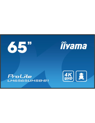 Monitor Iiyama Prolite Lh6575Uhs-B1Ag - 65" - Płaski Ekran - 163.8 Cm