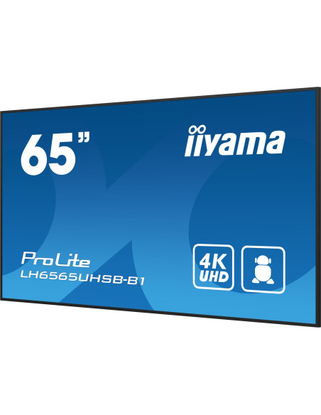 Monitor Iiyama Prolite Lh6575Uhs-B1Ag - 65" - Płaski Ekran - 163.8 Cm