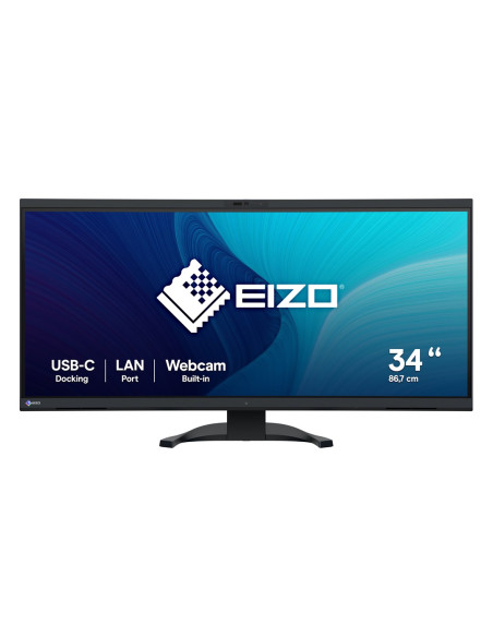 Monitor Eizo Flexscan Ev3450Xc-Bk 34.1" - Płaski Ekran - 86.6 Cm