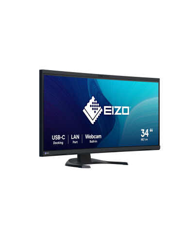 Monitor Eizo Flexscan Ev3450Xc-Bk 34.1" - Płaski Ekran - 86.6 Cm