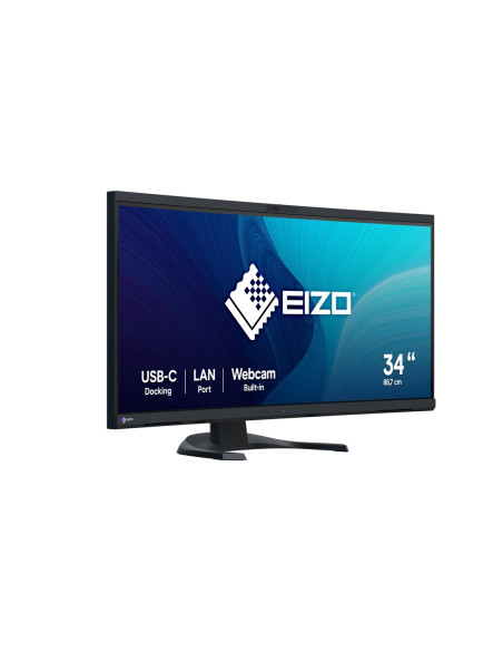 Monitor Eizo Flexscan Ev3450Xc-Bk 34.1" - Płaski Ekran - 86.6 Cm