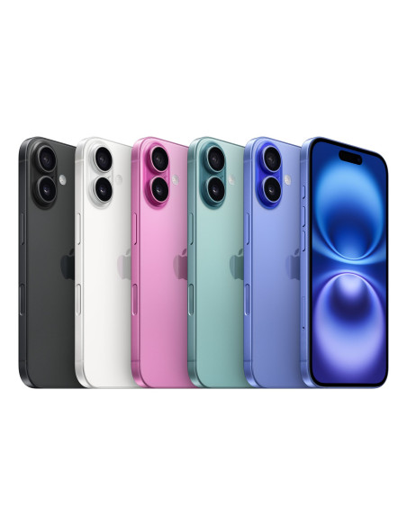 Apple Iphone 16 15,5 Cm (6.1") Dual Sim Ios 18 5G Usb Type-C 256 Gb Biały
