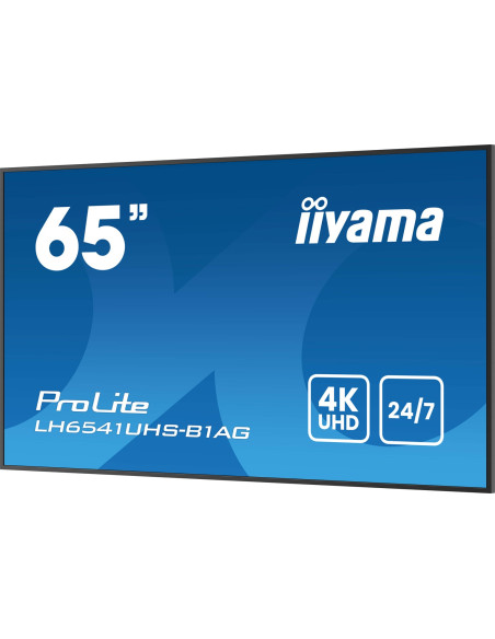 Monitor Iiyama 164,0 Cm (65") Lh6541Uhs-B1Ag 16:9 3Xhdmi+Usb Ips