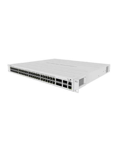 Mikrotik Crs354-48P-4S+2Q+Rm Łącza Sieciowe Zarządzany L3 Gigabit Ethernet (10/100/1000) Obsługa Poe 1U