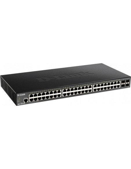 D-Link Dgs 1250-52X - Przełącznik - Inteligentny - 48 X+ 4 10 Gigabit Sfp+ - Przełącznik - Światłowód