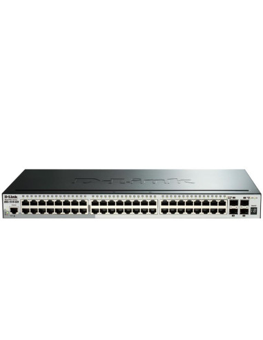 D-Link Dgs 1250-52X - Przełącznik - Inteligentny - 48 X+ 4 10 Gigabit Sfp+ - Przełącznik - Światłowód
