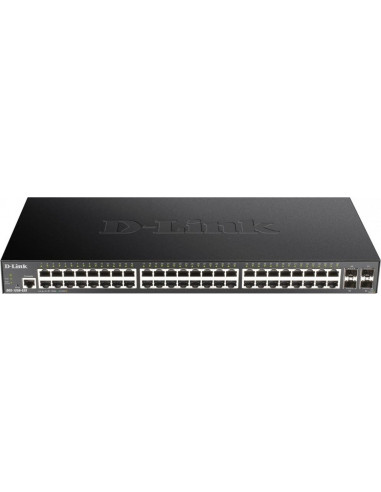 D-Link Dgs 1250-52X - Przełącznik - Inteligentny - 48 X+ 4 10 Gigabit Sfp+ - Przełącznik - Światłowód