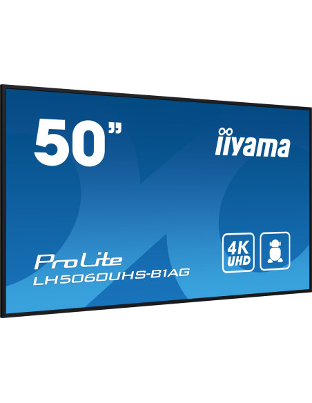 Monitor Iiyama 50 Lh5060Uhs-B1Ag Hdmi Usb