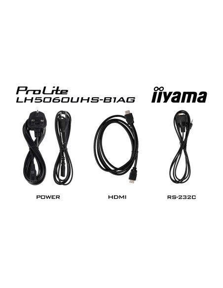 Monitor Iiyama 50 Lh5060Uhs-B1Ag Hdmi Usb