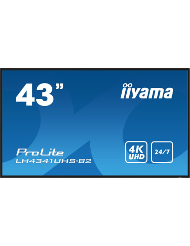 Panel Iiyama Lh4341Uhs-B2 43" 3840X2160 4K Uhd Ips