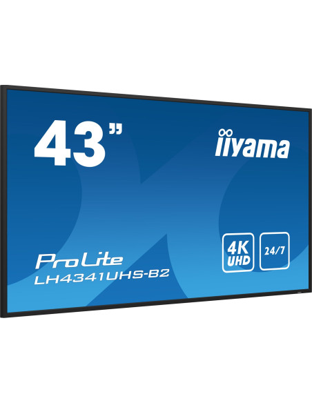 Panel Iiyama Lh4341Uhs-B2 43" 3840X2160 4K Uhd Ips