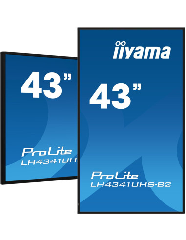 Panel Iiyama Lh4341Uhs-B2 43" 3840X2160 4K Uhd Ips