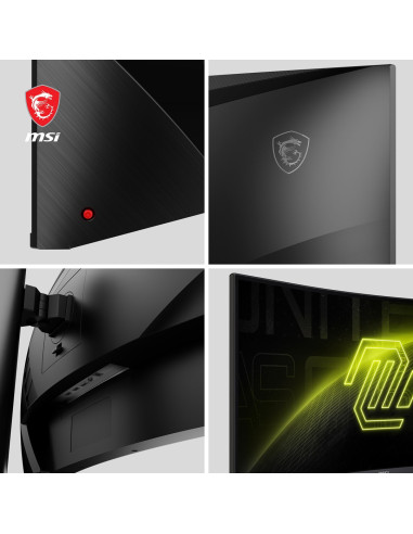 Zakrzywiony Monitor Do Gier Msi Mag 345Cqrde 34" - Płaski Ekran - 86,4 Cm