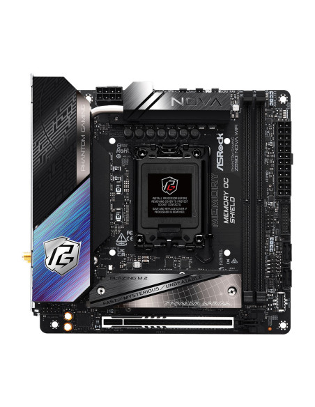 Asrock Phantom Gaming Z890I Nova Wifi Intel Z890 Lga 1851 (Socket V1) Mini Itx