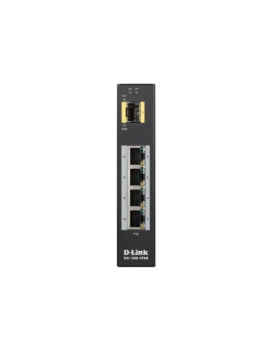 Switch D-Link Dis-100G-5Psw - Niezarządzany - L2 - Gigabit Ethernet (10/100/1000) - Pełny Dupleks - Power Over Ethernet (Poe) - 