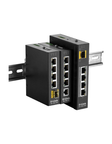 Switch D-Link Dis-100G-5Psw - Niezarządzany - L2 - Gigabit Ethernet (10/100/1000) - Pełny Dupleks - Power Over Ethernet (Poe) - 