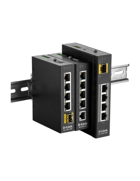 Switch D-Link Dis-100G-5Psw - Niezarządzany - L2 - Gigabit Ethernet (10/100/1000) - Pełny Dupleks - Power Over Ethernet (Poe) - 