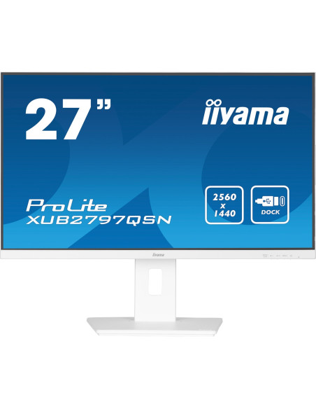 Monitor Led Iiyama Prolite Xub2797Qsn-W2 - 27 Cali - Płaski Ekran - 68,6 Cm