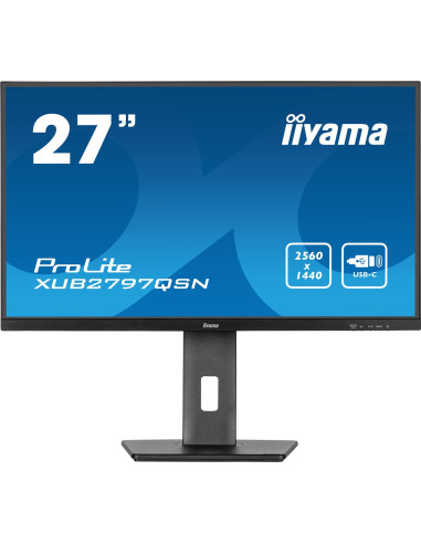 Monitor Iiyama 68.5Cm (27") Xub2797Qsn-B2 16:9 Hdmi+Dp+Usb-C