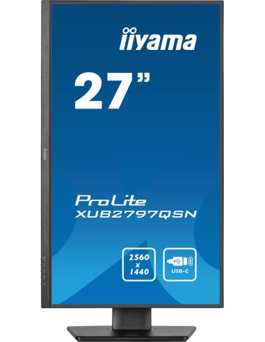 Monitor Iiyama 68.5Cm (27") Xub2797Qsn-B2 16:9 Hdmi+Dp+Usb-C