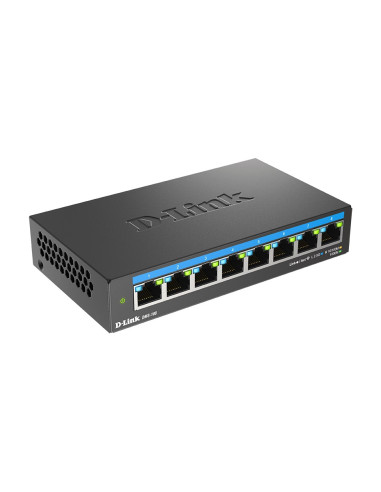 8-Portowy Wielogigabitowy Przełącznik Biurkowy D-Link 2.5G - Niezarządzany - L2 - 2.5G Ethernet (100/1000/2500)