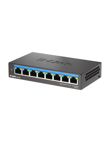 8-Portowy Wielogigabitowy Przełącznik Biurkowy D-Link 2.5G - Niezarządzany - L2 - 2.5G Ethernet (100/1000/2500)
