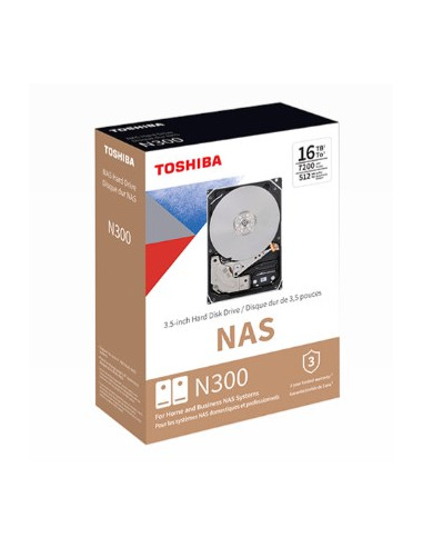 Dysk Twardy Toshiba Bulk N300 Nas 10Tb 512Mb - Hdd - Serial Ata