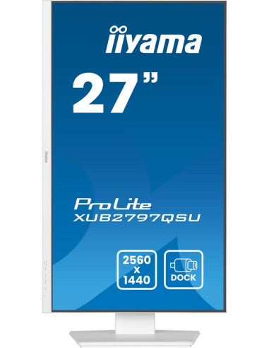 Monitor Iiyama Prolite Xub2797Qsu-W2 27" - Płaski Ekran - 68,6 Cm